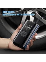 Hava Pompası & Powerbank | 150 Psı Ultra Basınç, Led Işıklı, Lcd Ekranlı, 4000mah Taşınabilir Şarjlı Kompresör