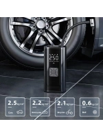 Hava Pompası & Powerbank | 150 Psı Ultra Basınç, Led Işıklı, Lcd Ekranlı, 4000mah Taşınabilir Şarjlı Kompresör