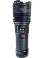 Wıson 980 Profesyonel Zoomlu El Feneri | 60w – 7000 Lümen – 13.200 Mah – Type‑c – Metal Gövde