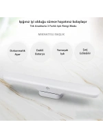 Cabınet Şarjlı Kolay Taşınabilir Mıknatıslı Led Işık Kablosuz Kademeli 3 Renk Aplik
