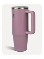 Penguin Termos Pipetli Termos Bardak 900 Ml Paslanmaz Çelik Mor