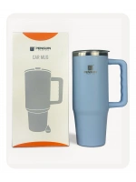 Penguin Termos Pipetli Termos Bardak 900 Ml Paslanmaz Çelik Mavi