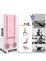 Evde Spor için Pilates ve Egzersiz Aleti – Core, Kalça, Karın, Bel ve Kol Antrenmanına Uygun Çok Amaçlı Tahta