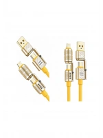 Platoon Pl-8631 4in1 Hızlı Şarj Ve Data Kablosu Type-c / Lightning / Micro Usb