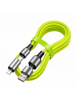 Platoon PL-8632 4-in-1 240W PD Hızlı Şarj Kablosu – Type-C Lightning Destekli
