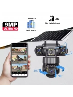Solar Güneş Enerjili, 4G Destekli Akıllı Dış Mekan Kamerası v380 pro CMR50