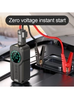 4in1 Lastik Şişirici Akü Takviyesi Powerbank Led Işık Oto Akü