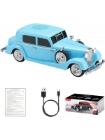 Retro Klasik Araba Bluetooth Hoparlör Kablosuz HD Ses FM Radyo YG-239