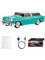 Retro Klasik Araba Bluetooth Hoparlör Kablosuz HD Ses FM Radyo YG-1955