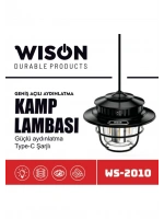Wison WS-2010 Geniş Açılı Aydınlatma Kamp Lambası