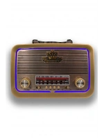 Ahşap Görünümlü Nostaljik Radyo Yage YG-300