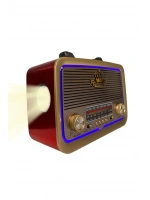 Ahşap Görünümlü Nostaljik Radyo Yage YG-300