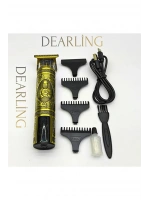 Dearling RF-1867 Profesyonel Saç ve Sakal Tıraş Makinesi - Dijital Göstergeli, Retro Tasarım