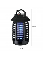 Egonex Uv Sivrisinek Öldürücü Mavi Işık Ledli Sivrisinek Öldürücü Elektrikli Cihaz 3 W