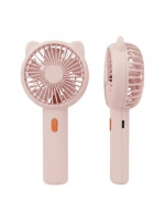 Egonex USB Şarjlı Mini El Fanı Pembe
