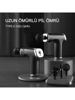 Gold Orion Profesyonel 4 Kademeli Şarj Edilebilir Kas Rahatlatıcı Masaj Tabancası OR-800