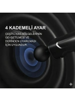 Gold Orion Profesyonel 4 Kademeli Şarj Edilebilir Kas Rahatlatıcı Masaj Tabancası OR-800