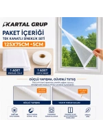Egonex Kayra ( Tek Kanat ) ( Pencere ) Tül Sineklik ( 125x75cm  ±5cm)*75