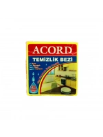 Acord Kod-384 ( 9pcs ) ( Ekonomik ) Renkli Temizlik Bezi ( 34.5 X 35.5cm)*90