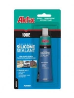 Akfix 100-e Sa-111 Aku-07 Şeffaf ( Tüp ) Silikon 50 Ml*24x8