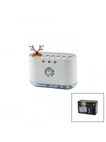 Alaska Sdr-h-006 ( Geyik Figürlü )( 700ml )( Sese Duyarlı )( Usb Şarjlı & Renkli Ledli Işık ) Hava Nemlendirici ( Buhar Makine & Koku Giderici) 4.5w*48