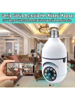 Ampul Kamera Harekete Duyarlı Gece Görüşlü Egonex