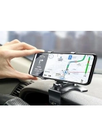 Araba Gösterge Üstüne Takılan 360 Oynar Başlıklı Telefon Tutucu
