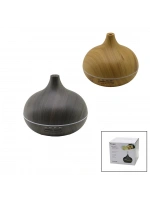 Aroma Dıffuser Sdr-h012 ( Ahşap Desenli )( 500ml )( Fiş Şarjlı & Kumandalı & Led Işık Halkası ) Hava Nemlendirici ( Buhar Makine & Koku Giderici)*24