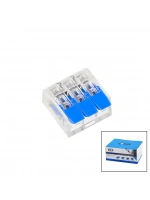 Ars Kod-348050 ( 3 Lü ) ( 2x2.5 Kablo Geçmeli ) ( Mandallı ) Buat Klemensi*100x10