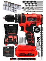 Assur 12v Çift Akülü Vidalama Metal Şanzıman Şarjlı Darbeli Matkap