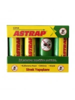 Astrap ( 4pcs ) Kapsül Sinek Yapışkanı ( Sinek & Güve & S.sinek & Uçan Tüm Haşereler )*24x12