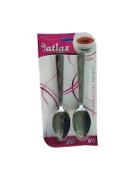 Atlas-701 6pcs Metal Yemek Kaşık*50
