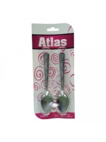Atlas-704 6pcs Metal Tatlı Kaşık*50
