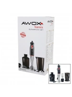 Awox Barmix ( 3in1 ) Blender Seti ( Çelik 2li Mikser ) ( Çelik Rondo Bıçak ) ( Çelik 4 Kanatlı Bıçak ) ( 1000w )*4
