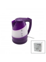 Awox (mürdüm) Orbit Plastik Kettle Su Isıtıcısı ( 1.7lt ) ( 2000w ) ( 360° & Ledli Şeffaf Gövde ) (gizli Rezistans) (kilitli Kapak)*12