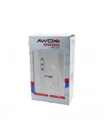 Awox Termoplus Elektrikli Şofben ( 3 Kademe Güç: 3200--4400--( 7500w ) ( 7 Emniyetli ) ( Dk/3lt Akış Hızı )*4