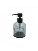 Barotti Dmr-8885 ( Düz ) ( Siyah Şeffaf Cam ) Sıvı Sabunluk ( 330 Ml )*48=k