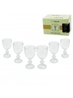 Barotti Dmr-9138 ( 6pcs ) Kahve Yanı ( Cam ) Bardak*24=k
