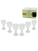 Barotti Dmr-9140 ( 6pcs ) Kahve Yanı ( Cam ) Bardak*24=k