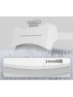 Basmalı Metal Uçlu Evcil Hayvan Tüy Toplama Tarağı  CM-586