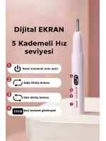 Bawer Şarjlı Manikür Pedikür Seti 5 Kademeli Hız Ayarlı, LED Ekranlı Sessiz & Güçlü 12000 Devirli BWR-43