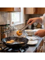Baysa-103 Çörek Kızartma Süzgeçli Maşa*70