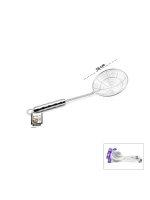 Baysa-249 Staınless ( 16cm ) ( Saplı ) Metal Kevgir*10x24