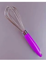 Baysa-698 No-19 Renkli Saplı Metal Çırpıcı*12x20