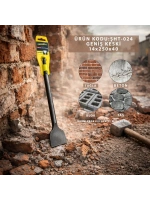 Berlin-sel ( 14mm ) Geniş Keski Sds Hilti Ucu 250x40mm*100