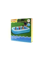 Bestway-54006 ( 2 Halka ) ( 778lt ) Dikdörtgen Aile Mavi Şişme Havuz ( 2.62x1.75x51cm ) ( 6+ Yaş )*3=k
