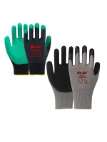 Beybi Pl-17 Flex ( Siyah & Yeşil & Ant.gri ) ( Tırtıklı ) No-10xl İşçi Eldiveni*12x12