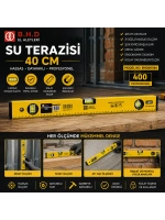Bhd-00584 ( 40cm & Sarı ) Su Terazisi*60