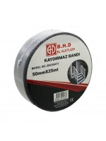 B.h.d Bhd-00473 ( 50mm X 25mt ) Kaydırmaz ( Siyah ) Bant*24