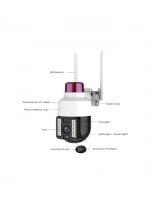 Int-cmr21 Sd-kart Destekli Hareketli Sesli Gece Renkli Ptz Akıllı Wifi Güvenlik Kamerası